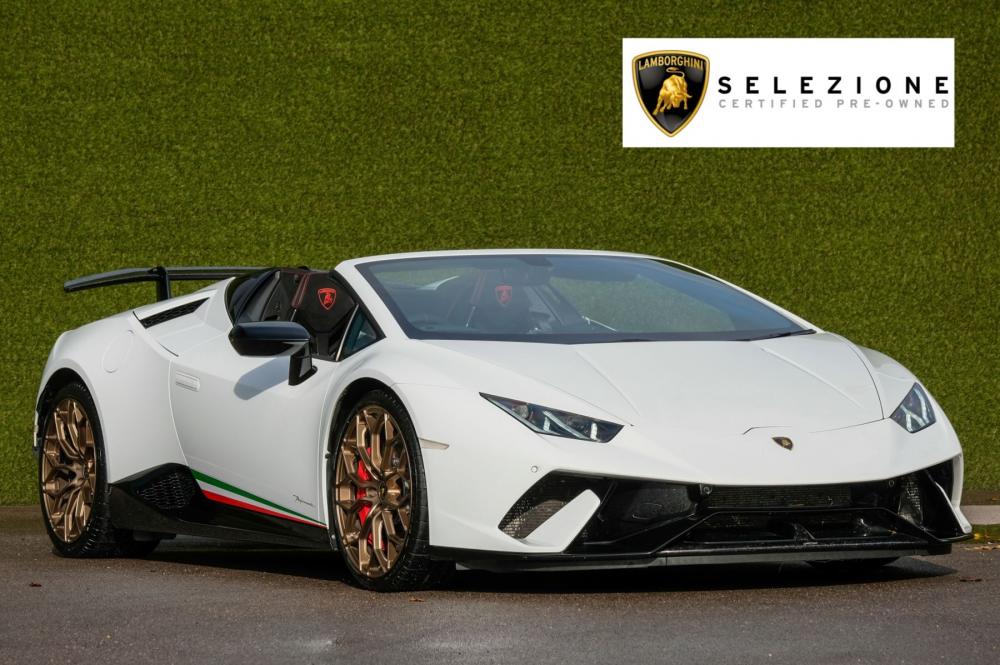 Lamborghini Huracan Performante Spyder LP 640-4 5.2 Automatic 2 door Convertible at Lamborghini Chelmsford