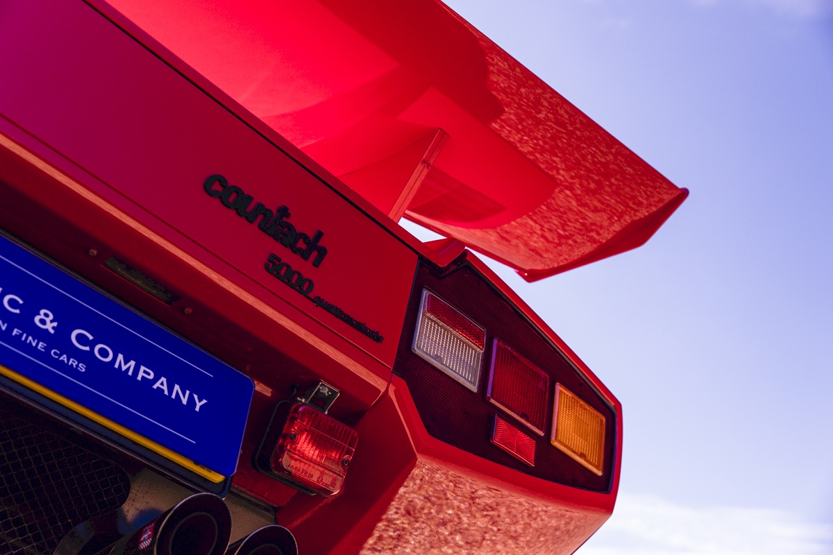 1987 Lamborghini Countach 5000QV Downdraught