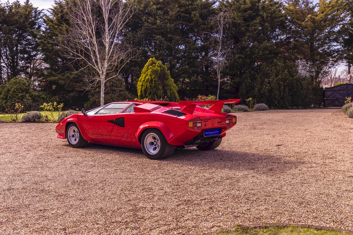 1987 Lamborghini Countach 5000QV Downdraught