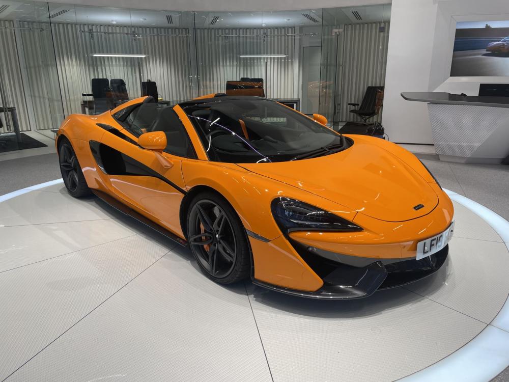 McLaren 570S Spider V8 2dr SSG Auto Sports Exhaust Bowers and Wilkins 3.8 Automatic Convertible available from Lamborghini Tunbridge Wells